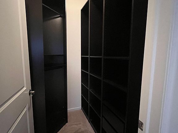 Organized closet in Master Bedroom