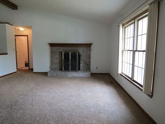 Wood burning fire place