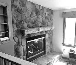Family room Gas Fireplace