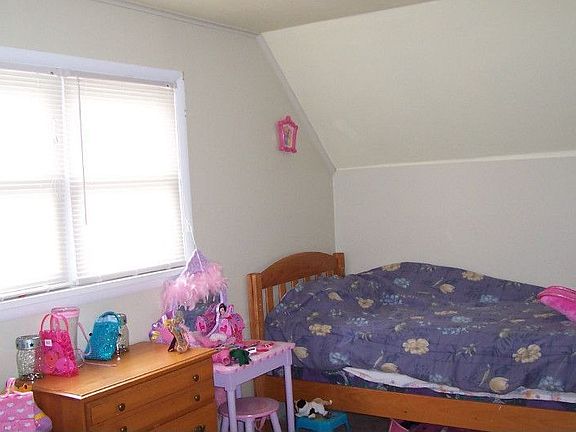 An upstairs bedroom