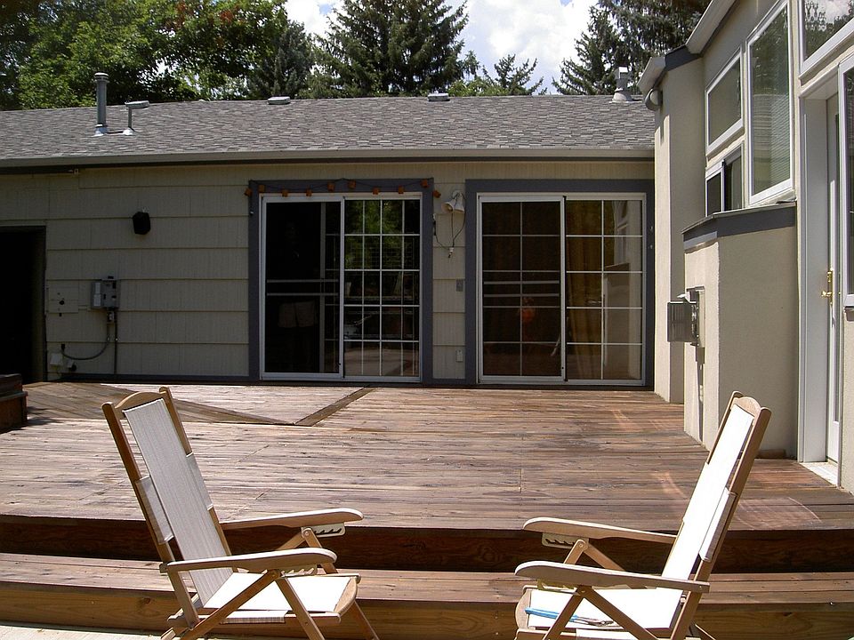Giant redwood deck