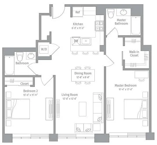Floor plan R-B8
