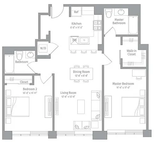 Floor plan R-B8