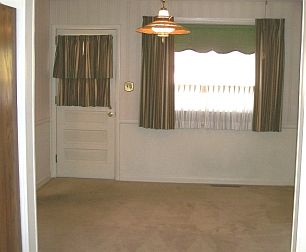 Dining Room has outside access to Patio