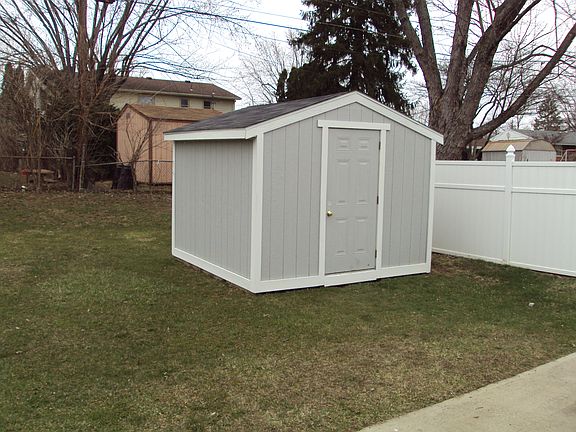 shed 10'x10' hand build 2014