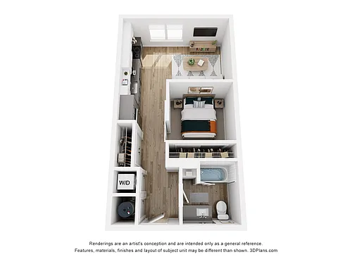Floor plan Platform S1