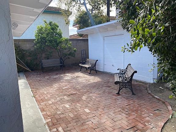 Patio and Storage space