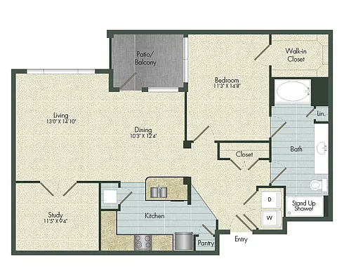 Floor plan A6