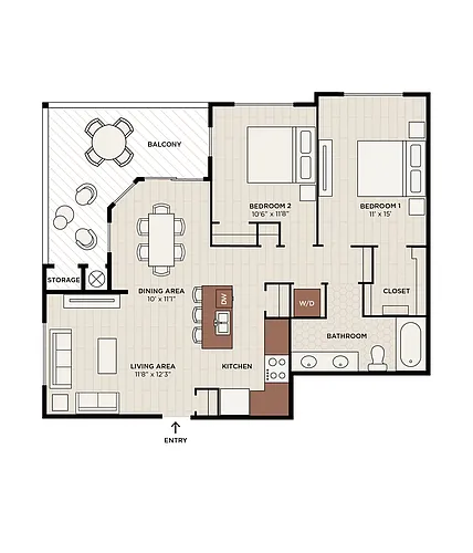 Floor plan Rain Lily