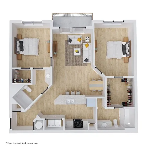Floor plan Mandarin