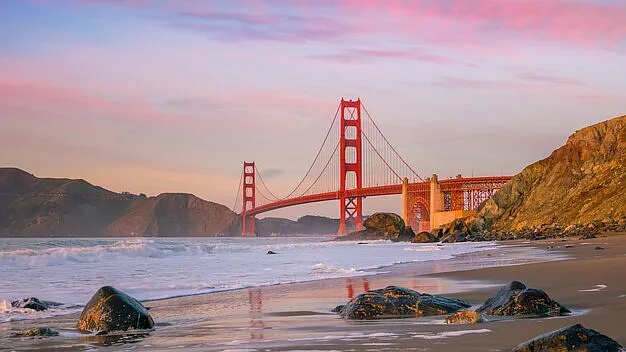 Get your beach fix in just 10 min from your front door (Baker Beach)!