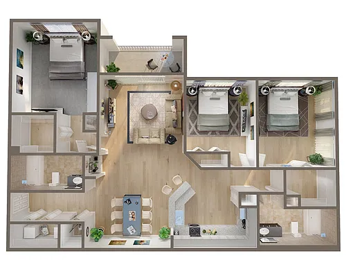 Floor plan Delano