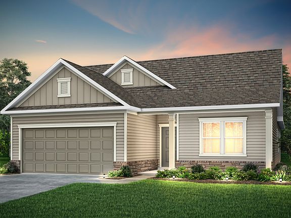 Compton Exterior LC203 with brick accent