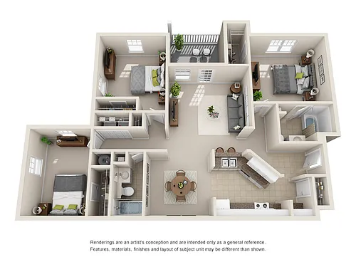 Floor plan Pinehurst