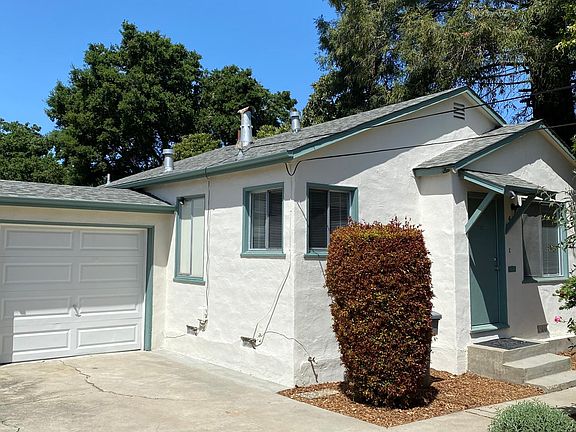 Front exterior and garage