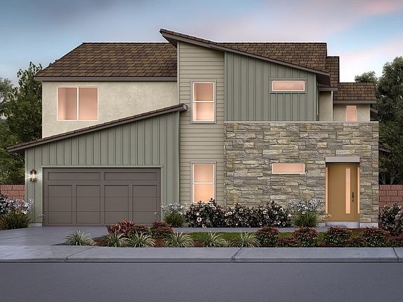 Plan 1 New West Elevation A