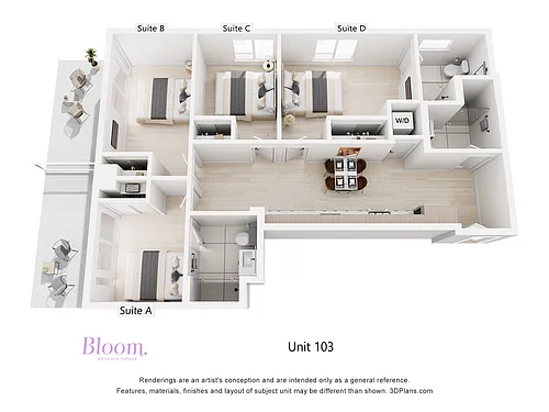 Floor plan C