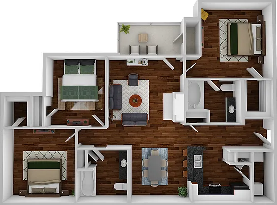Hickory Point Apartments — Photo 36