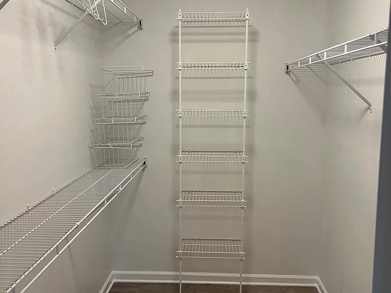 Large master bedroom walk-in closet