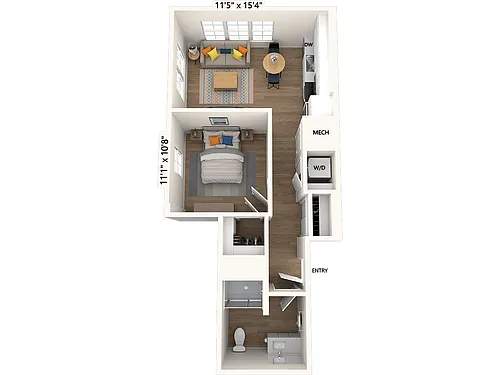 Floor plan A1-Scheme II
