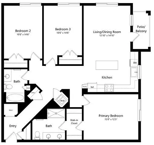 Floor plan C1