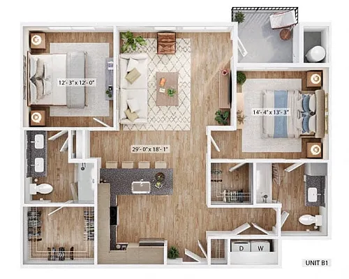 Floor plan Morgan