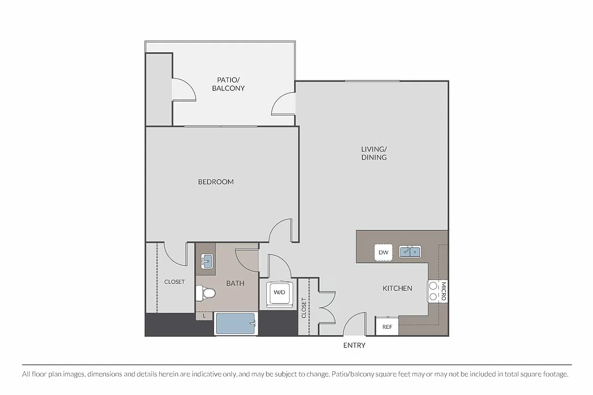 Floor plan Plan 1B
