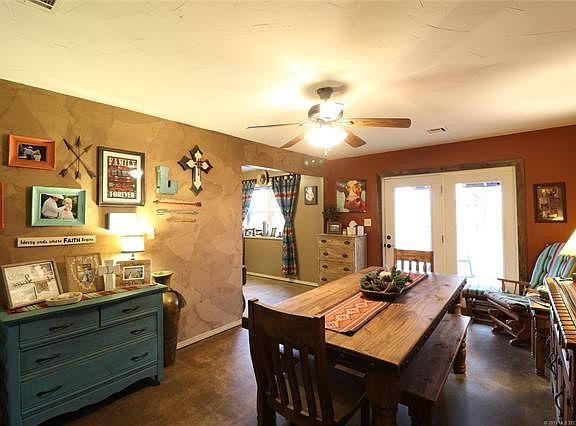 Formal Living Room used as Dining Room from Garage Door