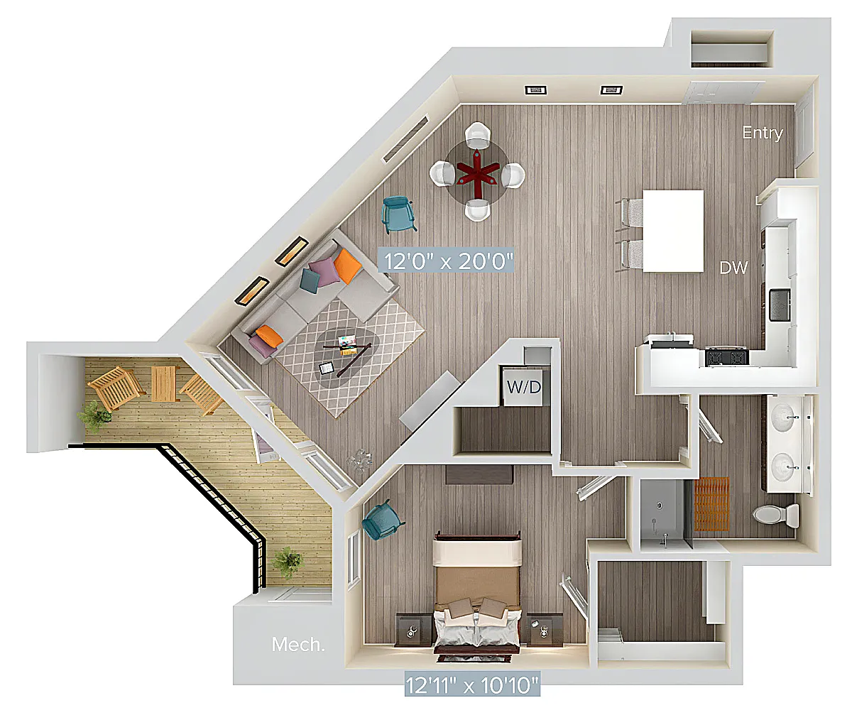 Floor plan A10-urb-920