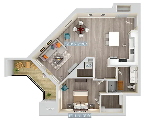 Floor plan A10-urb-920