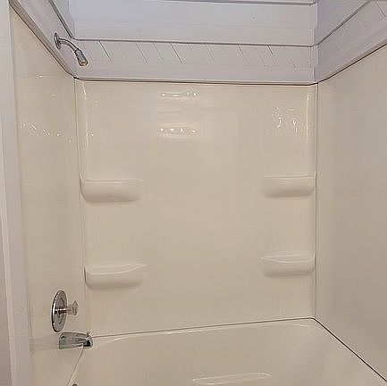 New shower installed 