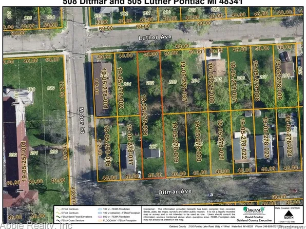 508 Ditmar Ave #&-505, Pontiac, MI 48341