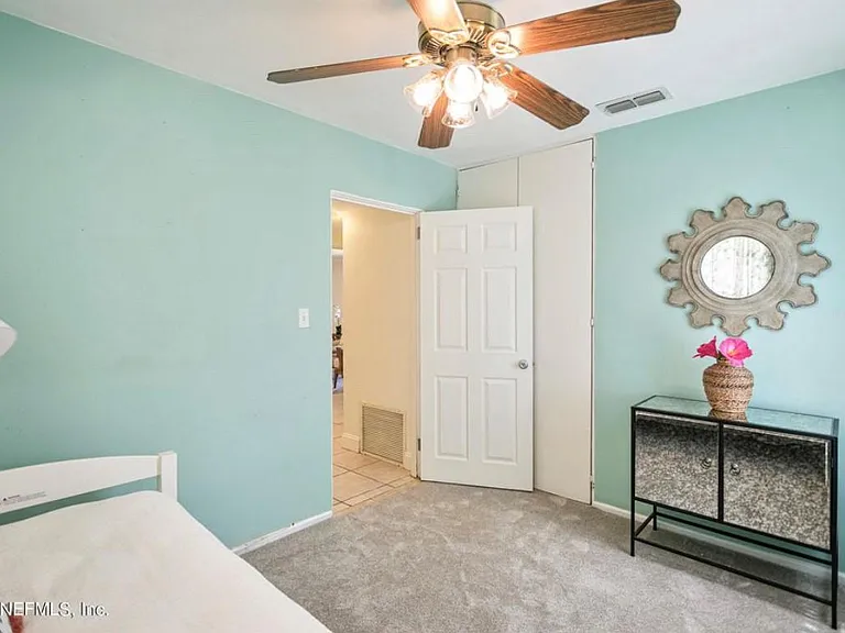Guest bedroom #1. Located in front of the house. Large closet.