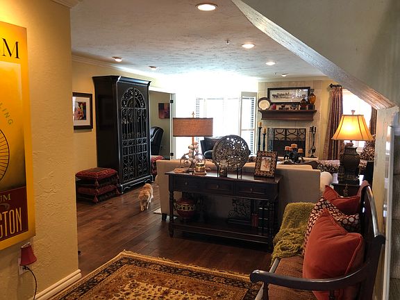 Downstairs sitting area