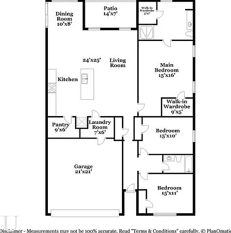 3 bed, 2.0 bath, 1853 sqft, $1,945 — Photo 3