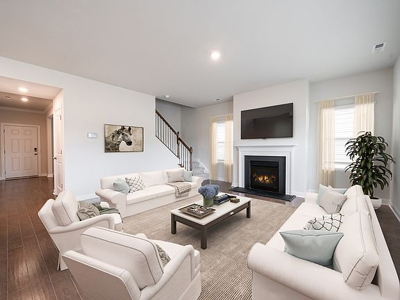 Brentwood floorplan as shown at Stoneybrook Station.
