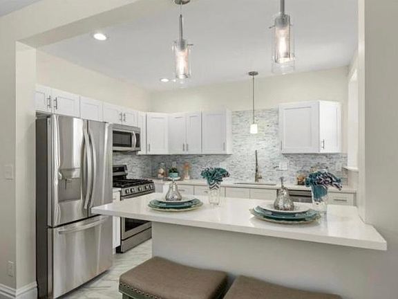 white kitchen includes all appliances you needs