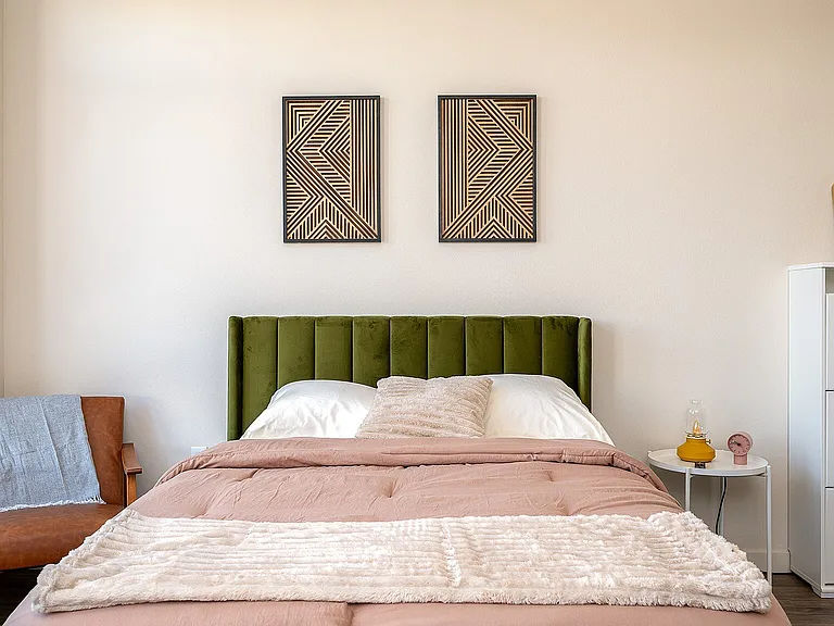Fully Furnished Studio Floor Plan