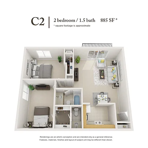 Floor plan C2