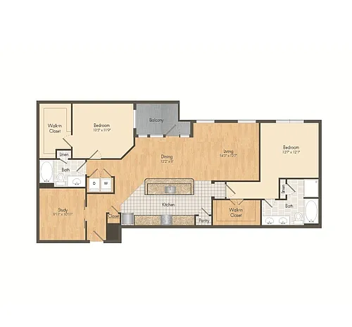 Floor plan B8