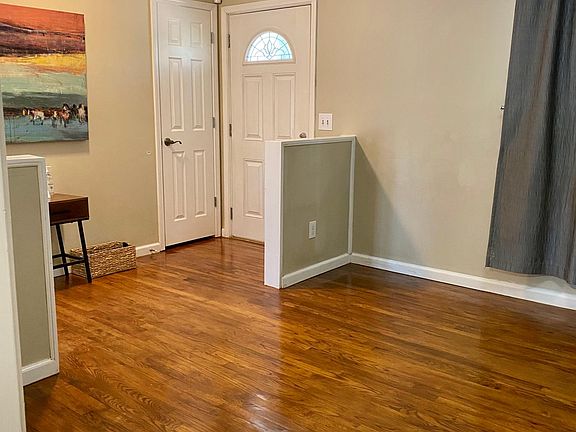 Front entry and living room