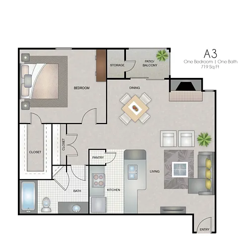 Floor plan A3R