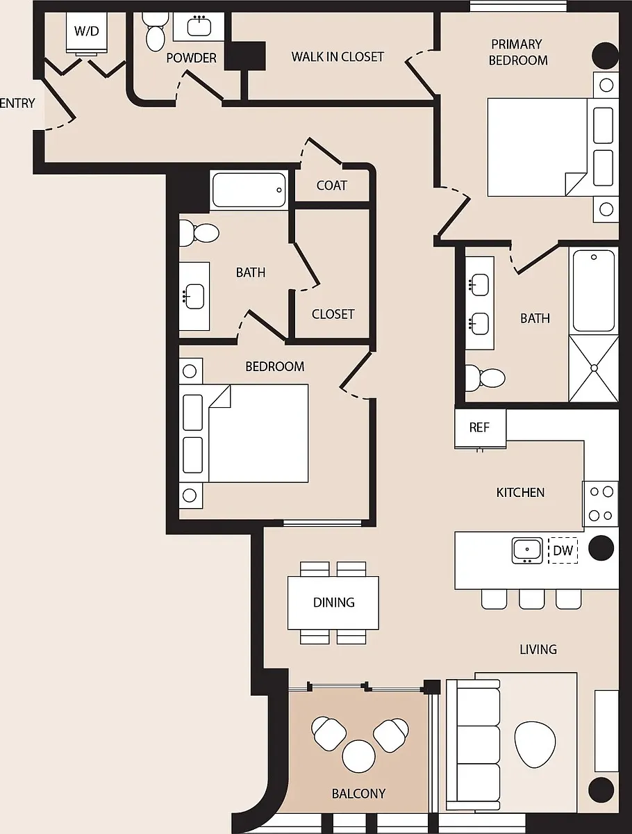 Floor plan Prairie Clover