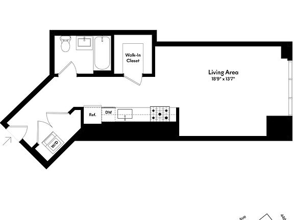 2nd image of 8 Court Sq #9A