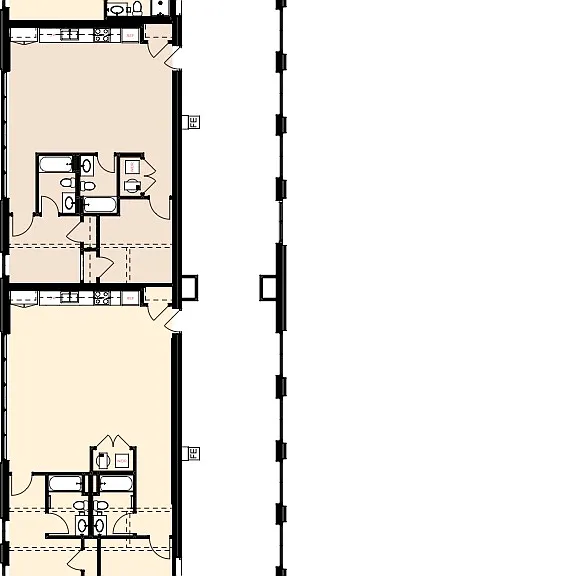 3rd Floor Units Layout