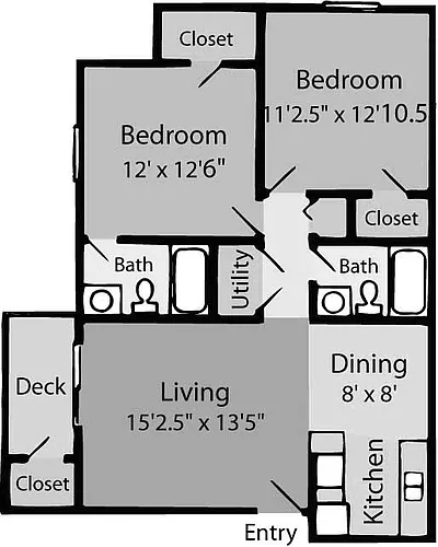 Floor plan Wrightsville Reno Quartz B2
