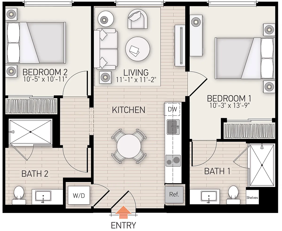 Floor plan Plan 22