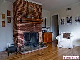 Fireplace in 2nd living
