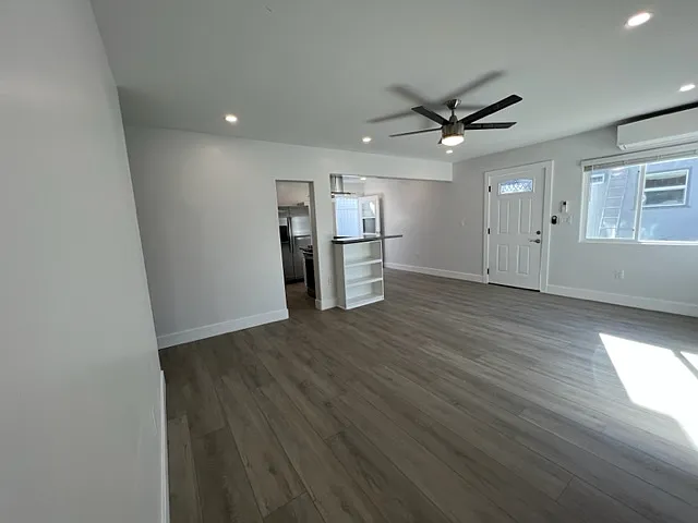 Large open living room