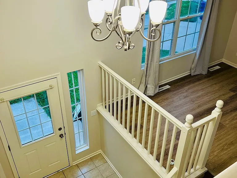 View from upstairs